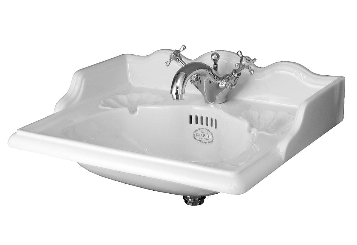 Thomas Crapper Marlborough 560mm Basin - TCMB401SWH