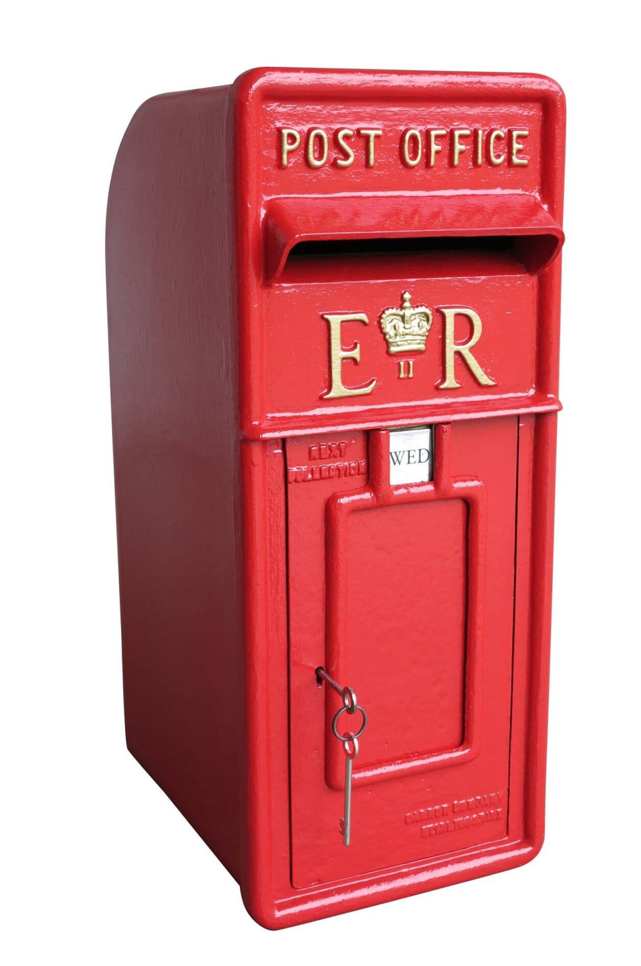 Reclaimed Cast Iron Post Office Original ER II Post Boxes - 9141