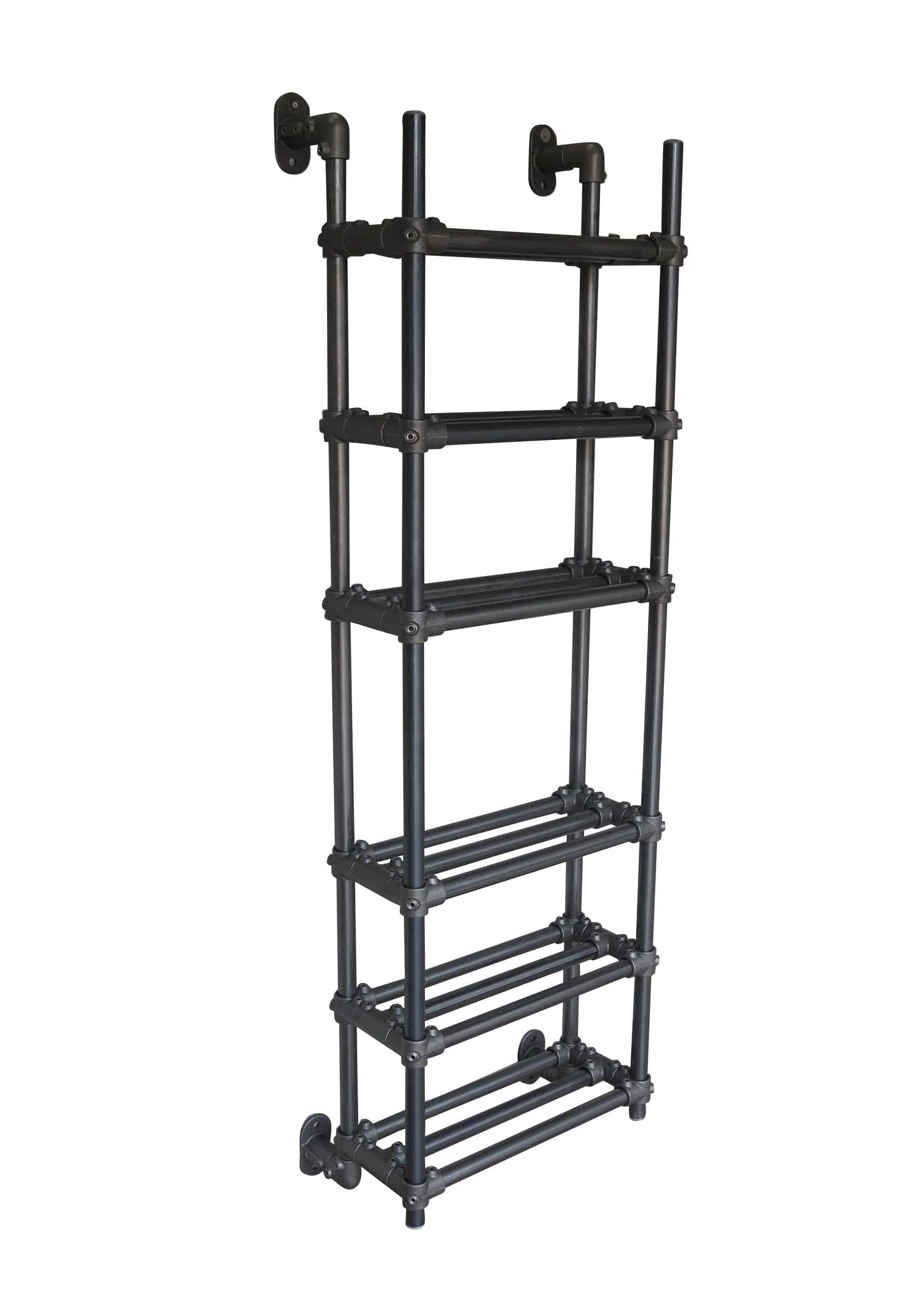 Metal Wall Mounted Shoe / Boot Rack