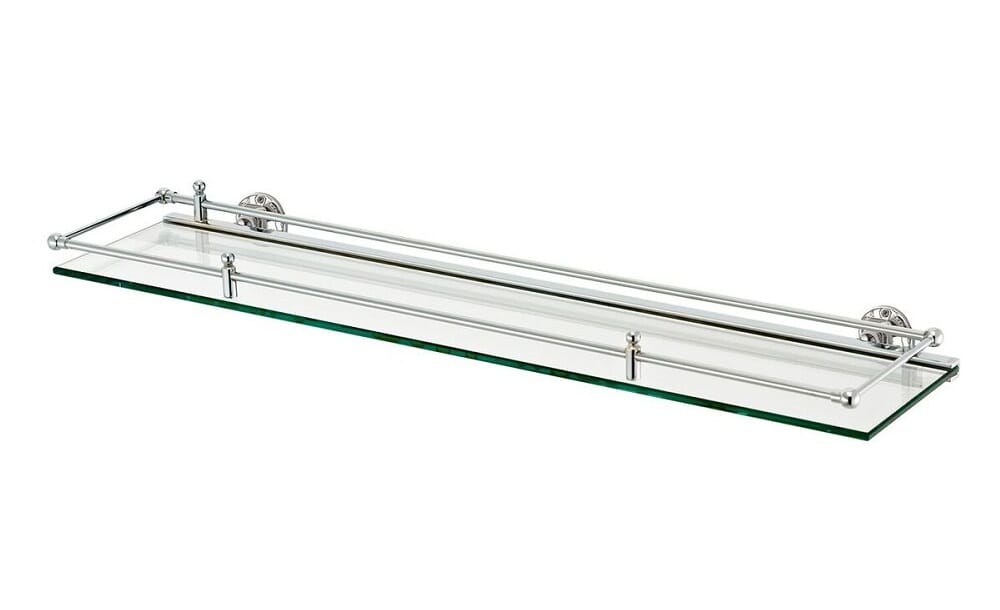 Thomas Crapper Classical Shelf With Hinged Guardrail  - TCAC1-024CP