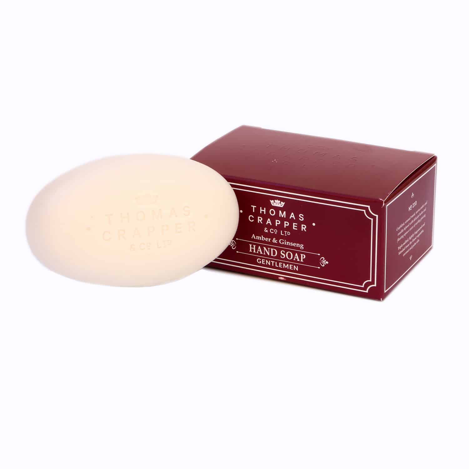 Thomas Crapper Amber & Ginseng Soap Bar