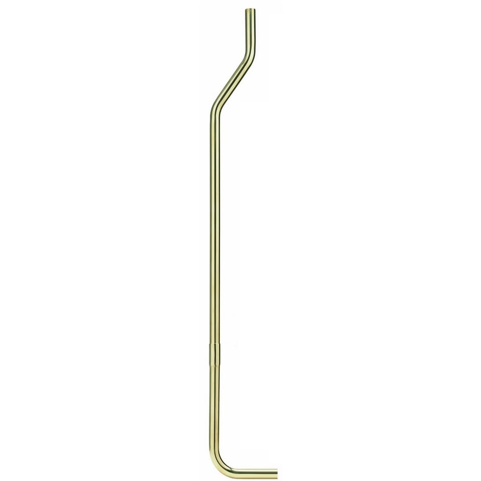 Thomas Crapper High Level Flush Pipe - TCWPHLFPPB