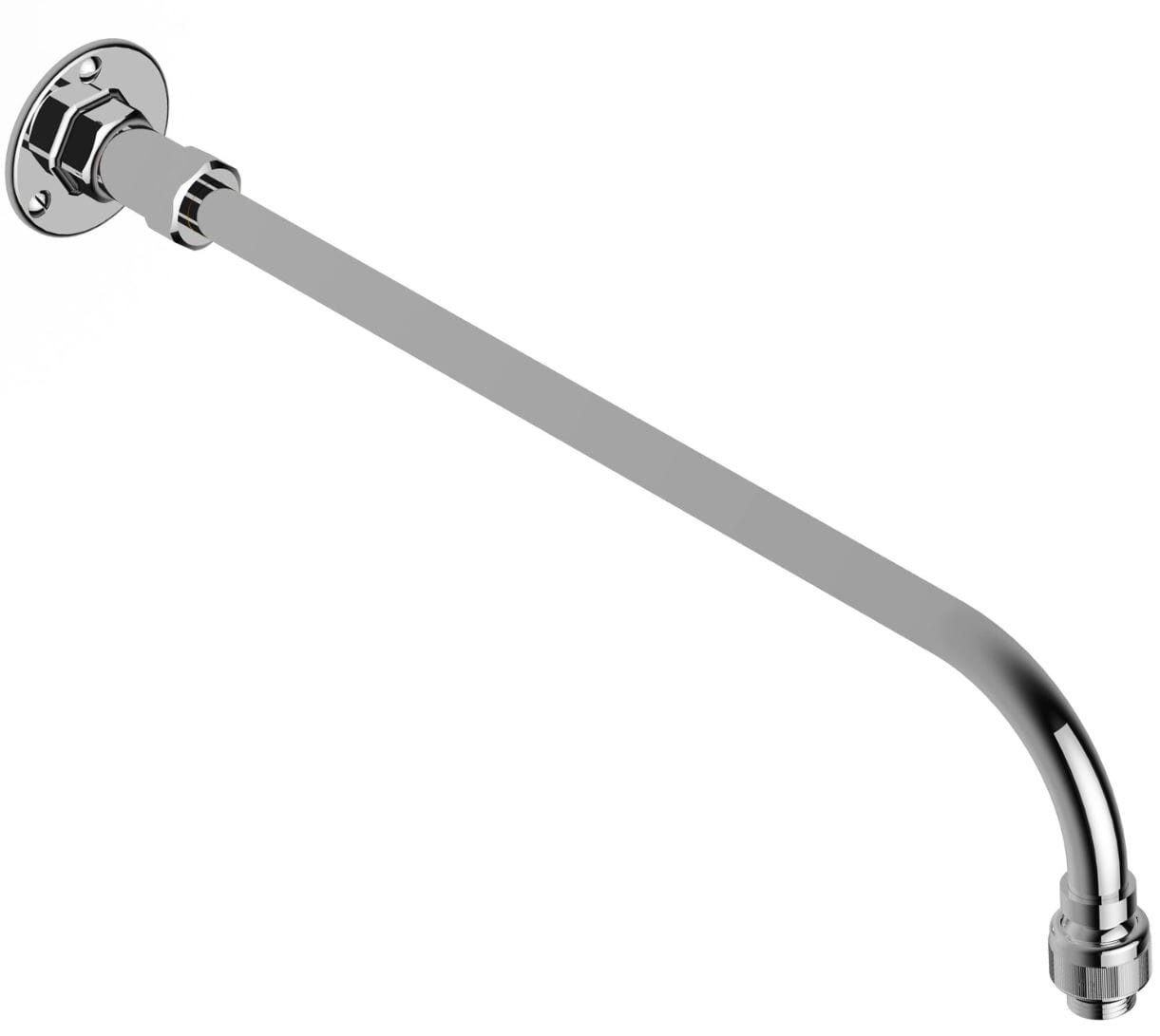 Thomas Crapper Ovington 18mm Wall Mounted Shower Arm - TCOVSH311CP