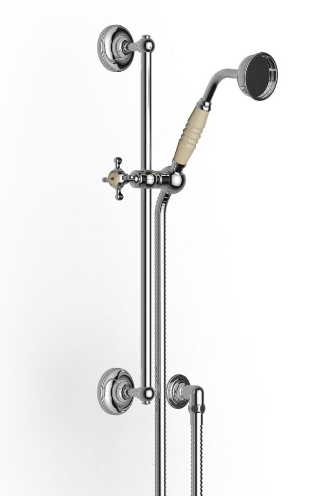 Thomas Crapper Ovington Hand Shower with Slider and Hose - TCOVSH302CP